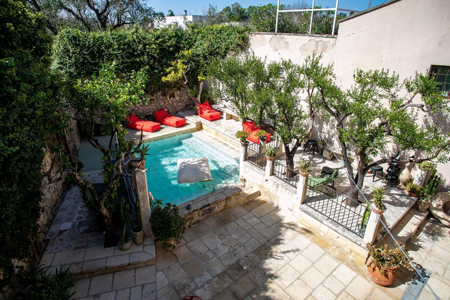 Bed and Breakfast Palazzo Mandurino Luxury Relais Zollino Exterior foto